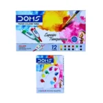 Doms water colour tubes 12 shades